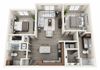B1S Floor Plan B1S Floor Plan at Vintage Tollgate, Thompson Station, TN, 37179